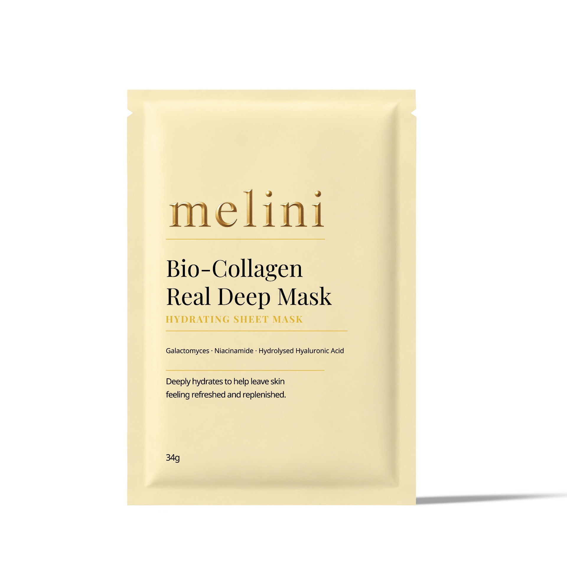 Melini Bio-Collagen Real Deep Mask — sachet front